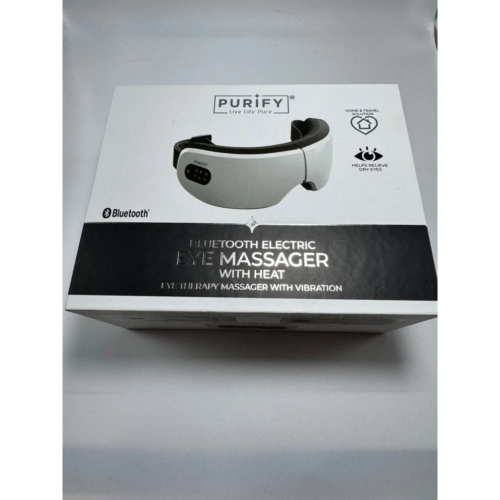Purify Bluetooth Electric Eye Massager with Heat Vibration PY-EYMAS-900 New